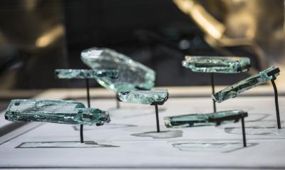 Glass Fragment, Recovered