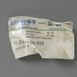 Credit Card, Recovered