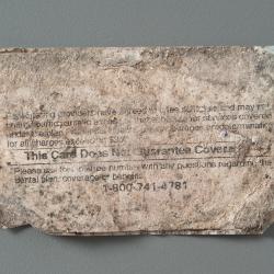 Business Card, Recovered 