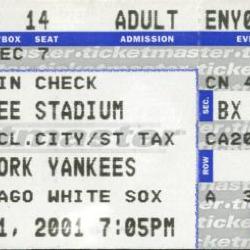 Admission Ticket