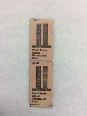 Admission Ticket