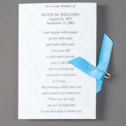 Memorial Card 