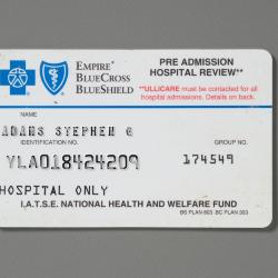 Membership Card, Recovered