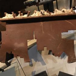 Steel Fragment, Recovered 
