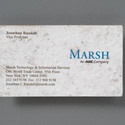 Business Card, Recovered 