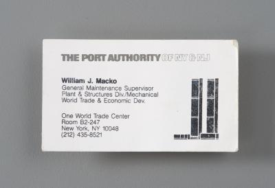 Business Card, Recovered