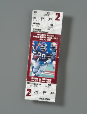 Admission Ticket