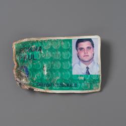 Identification Card, Recovered 