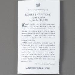 Prayer Card