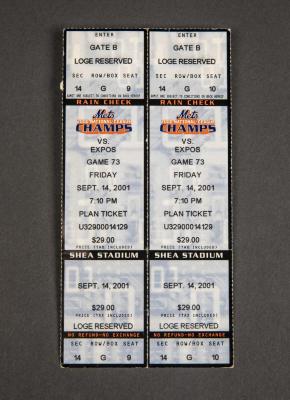 Admission Tickets