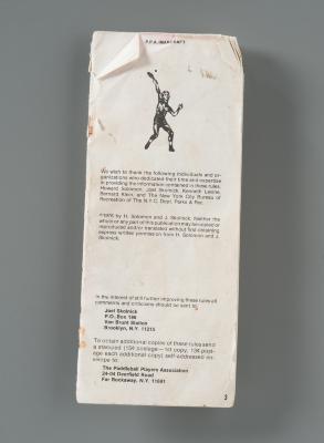 Booklet