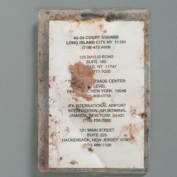 Identification Card, Recovered