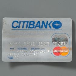 Credit Card, Recovered