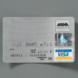 Banking Card, Recovered