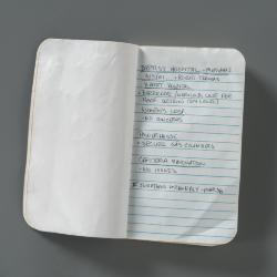 Notebook, Recovered