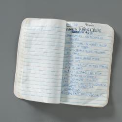 Notebook, Recovered