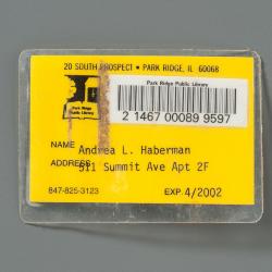 Banking Card, Recovered