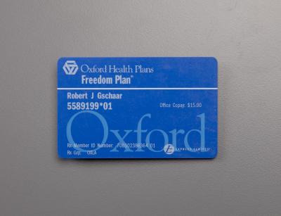 Insurance Card, Recovered