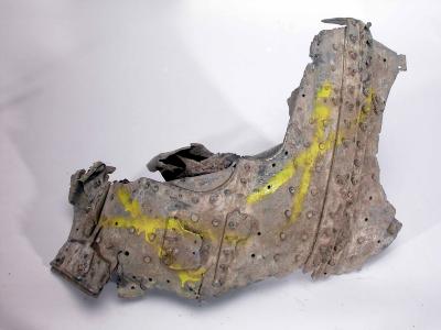 Airplane Fragment, Recovered