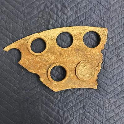 Steel Fragment, Recovered 