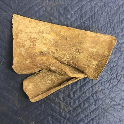 Steel Fragment, Recovered 