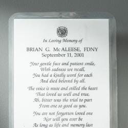 Memorial Card