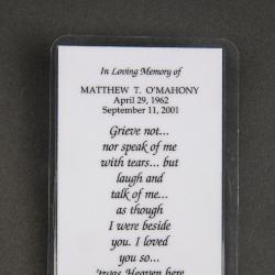 Memorial Card