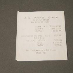 Receipt 