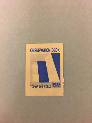 Admission Ticket
