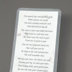 Memorial Card 