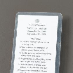 Memorial Card