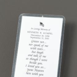 Memorial Card