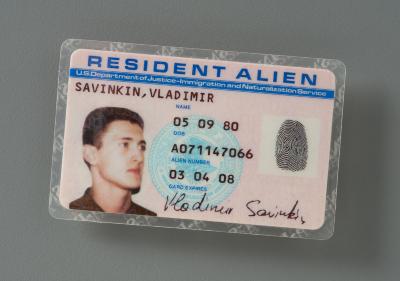 Vladimir Savinkin greencard