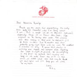 Letter, Photocopy