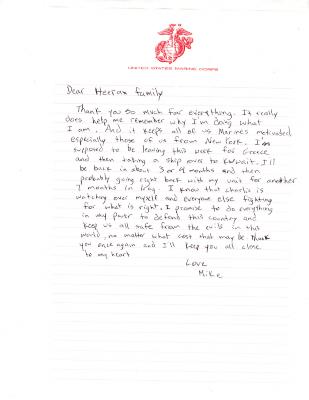 Letter, Photocopy
