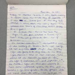 Primary Written Account