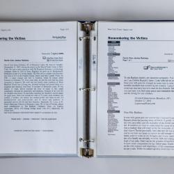 Memorial Binder 