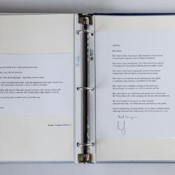 Memorial Binder 