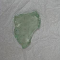 Glass Fragment, Recovered