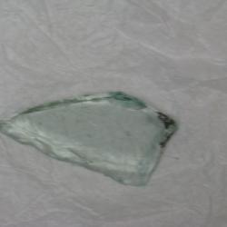 Glass Fragment, Recovered