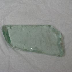 Glass Fragment, Recovered