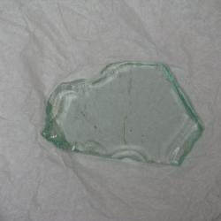 Glass Fragment, Recovered